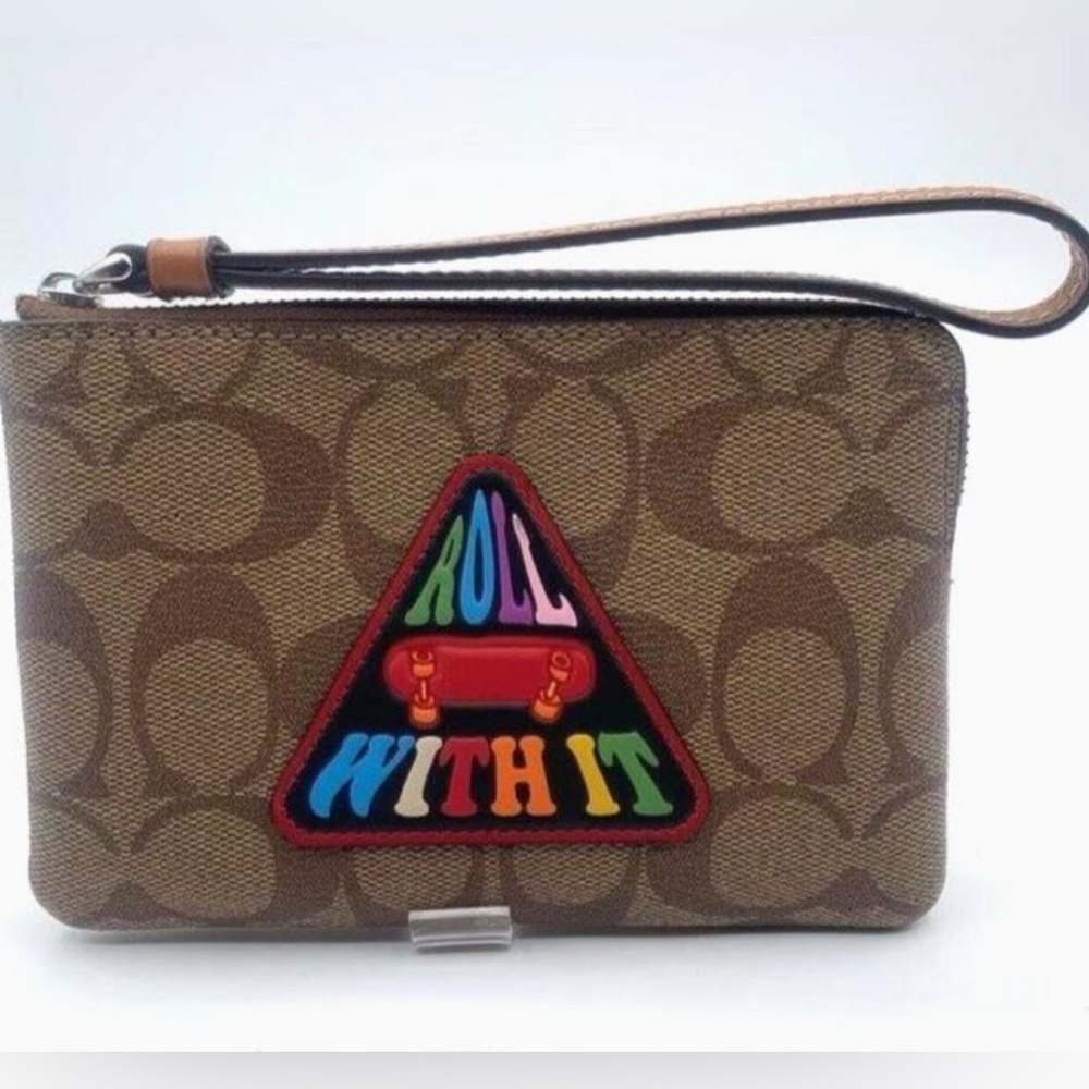 NWT Coach “Roll With It” Wristlet - Picture 3 of 7